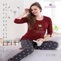 KAVYANSIKA WINTER VOL 209 WOMEN FULL SLEEVE NIGHT SUITS