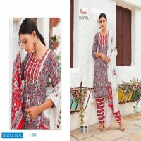 SMYLEE PRESENT MANTRA PRINTED RAYON FULL STITCH TOP BOTTOM AND DUPATTA