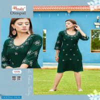 Smylee Dimple Wholesale Reyon Fabrics Kurtis
