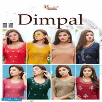 Smylee Dimple Wholesale Reyon Fabrics Kurtis