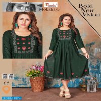 Smylee Moksha Vol-3 Wholesale Anarkali Long Kurtis