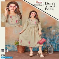 Smylee Moksha Vol-3 Wholesale Anarkali Long Kurtis