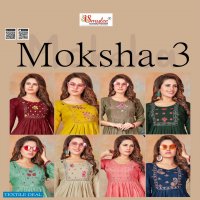 Smylee Moksha Vol-3 Wholesale Anarkali Long Kurtis