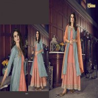 SWAGAT VIOLET 5001-5012 SERIES PARTY WEAR ELEGANT DRESSES FOR FESTIVE