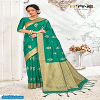 B Fine Shaan-E-Kashi Wholesale Silk Based Sarees