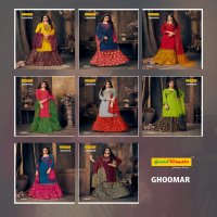 Green Tomato Ghoomar Wholesale 3 Piece Readymade Dress