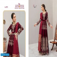 SHREE FABS AFROZEH VELVET WINTER PAKISTANI DESIGNER SUITS