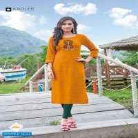 Kadlee Foram Wholesale Long Kurtis Catalogs