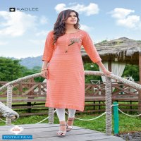 Kadlee Foram Wholesale Long Kurtis Catalogs