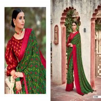5D KARISHMA VOL 2 CRAPE GEORGETTE PRINTED CLASSY LOOK FANCY SAREES