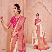 REYNOLDS SAREES PRESENT MOON STONE FANCY SILK SAREES