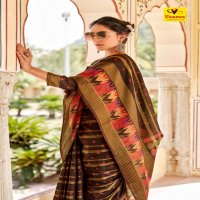 VINAMRA LILEN VISCOSE PRINTS VOL 1 LINEN SARIS WHOLESALER