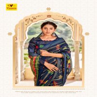 VINAMRA LILEN VISCOSE PRINTS VOL 1 LINEN SARIS WHOLESALER