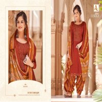 ALOK SUIT AANIKA WOOL PASHMINA GARAM DRESS MATERIALS LOW RATE