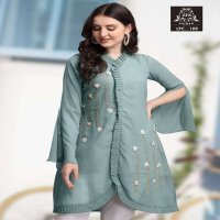 ZAINAB FASHION STUDIO LPC 109 EXCLUSIVE GEORGETTE KURTI WITH BOTTOM