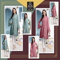 ZAINAB FASHION STUDIO LPC 109 EXCLUSIVE GEORGETTE KURTI WITH BOTTOM