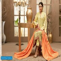 Poshak Imran Mubeen Textile Viscose Fabrics Original Pakistani Dress