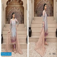 Tawakkal Tiffany Exclusive Chiffon Branded Pakistani Dress