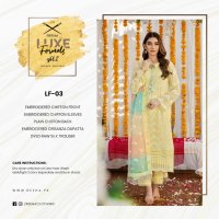 Reeha luxe formal 3pc chiffon collection Pakistani Dress