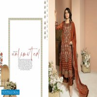 Mirha Imran Mubeen Textile embroidered Chiffon Collection
