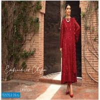 Farasha Embroidered Chiffon Collection Baroque