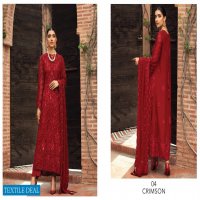 Farasha Embroidered Chiffon Collection Baroque