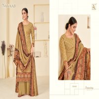 ALOK SUIT NAYAAB WOOL PASHMINA WINTER DRESS MATERIALS