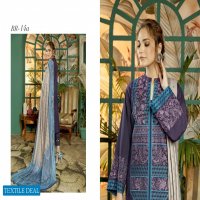 Bin Rashid Embroidered Linen With Printed Wool Shawl Chapter Vol-2 Wholesale Original Pakistani Dress