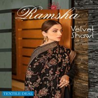 Ramsha Velvet Shawl Collection Vol-2 Wholesale Original Pakistani Dress