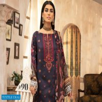Johra Sahil Embroidered Digital Printed Viscose With Printed Chiffon Dupatta