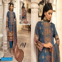 Johra Sahil Embroidered Digital Printed Viscose With Printed Chiffon Dupatta