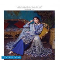 Adan Libas Barroco Velvet Embroidered Chiffon Pakistani Dress