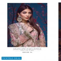 Adan Libas Barroco Velvet Embroidered Chiffon Pakistani Dress