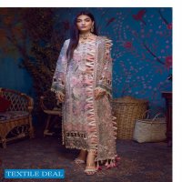 Adan Libas Barroco Velvet Embroidered Chiffon Pakistani Dress