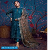 Adan Libas Barroco Velvet Embroidered Chiffon Pakistani Dress