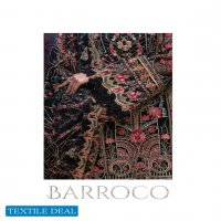 Adan Libas Barroco Velvet Embroidered Chiffon Pakistani Dress