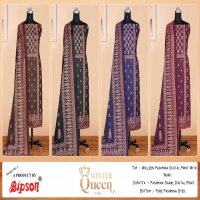 Bipson Winter Queen 1595 Wholesale Pashmina Dress