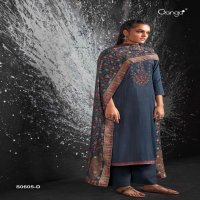 Ganga Eveleen S0605 Wholesale Premium Pashmina Dress