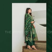 Jay VIjay Masrat Wholesale Pashmina Jacquard Salwar Kameez