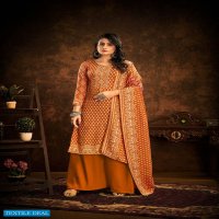 Kesariya Jannat Wholesale Pure Spun Pashmina Winter Dress