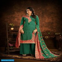 Kesariya Jannat Wholesale Pure Spun Pashmina Winter Dress
