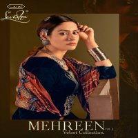 Levisha Mehreen Vol-2 Wholesale Velvet Collection Winter Dress