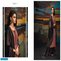 Ganga Suroor Wholesale Wool Dobby Work Winter Dress