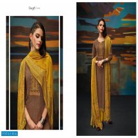 Ganga Suroor Wholesale Wool Dobby Work Winter Dress