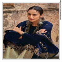 Varsha Ruh Wholesale Velvet Solid With Embroidered Salwar Kameez