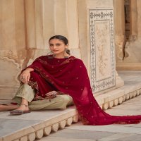 Varsha Ruh Wholesale Velvet Solid With Embroidered Salwar Kameez