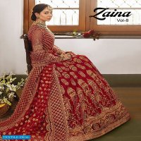 Zaina Vol-8 Wholesale Pakistani Concept Dress Material