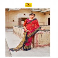 VINAMRA VISCOSE PRINTS ELEVEN VOL 2 FANCY SAREES WHOLESALER