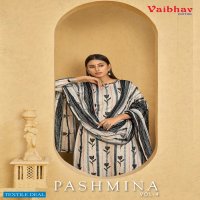 Vaibhav Cotton Pashmina Vol-4 Wholesale Winter Dress Material