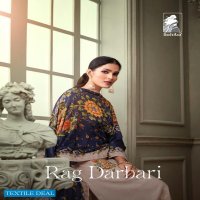 Sahiba Rag Darbari Wholesale Staple Twill Handwork Salwar Kameez
